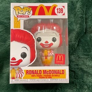 Funko Pop! Ronald McDonald Red and Yellow Vinyl Figure